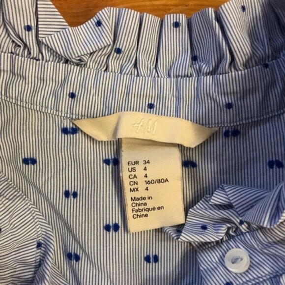 H&M dotted blouse - Picture 3 of 4